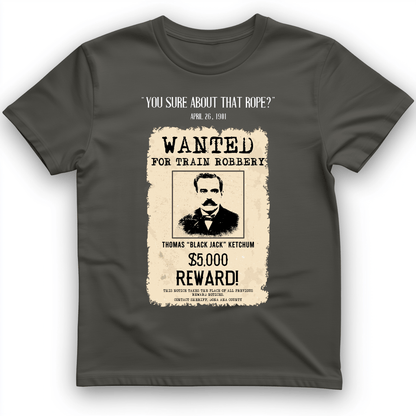 Black Jack Ketchum T-Shirt Charcoal / S