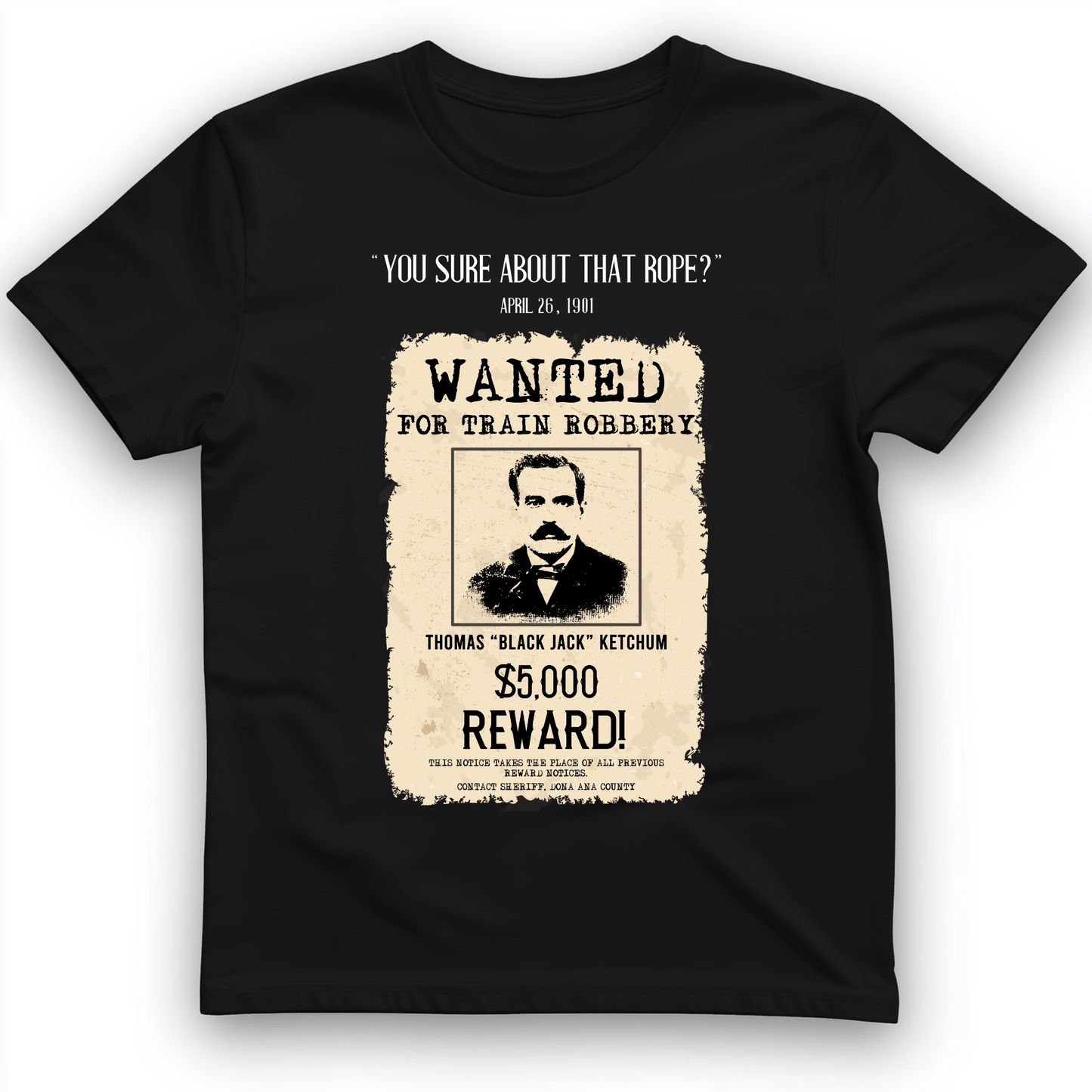 Black Jack Ketchum T-Shirt Black / S