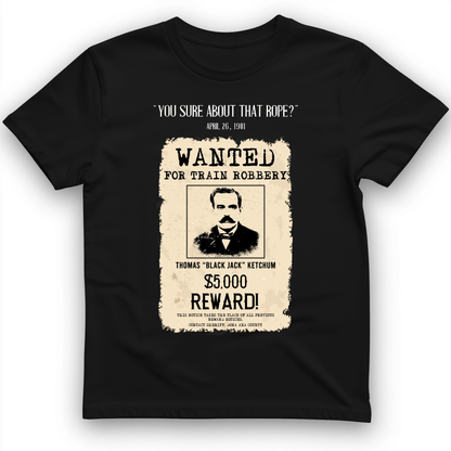 Black Jack Ketchum T-Shirt Black / S