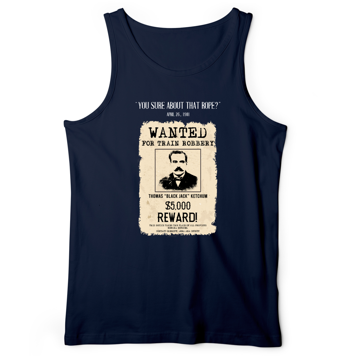 Black Jack Ketchum Tank Navy / XS