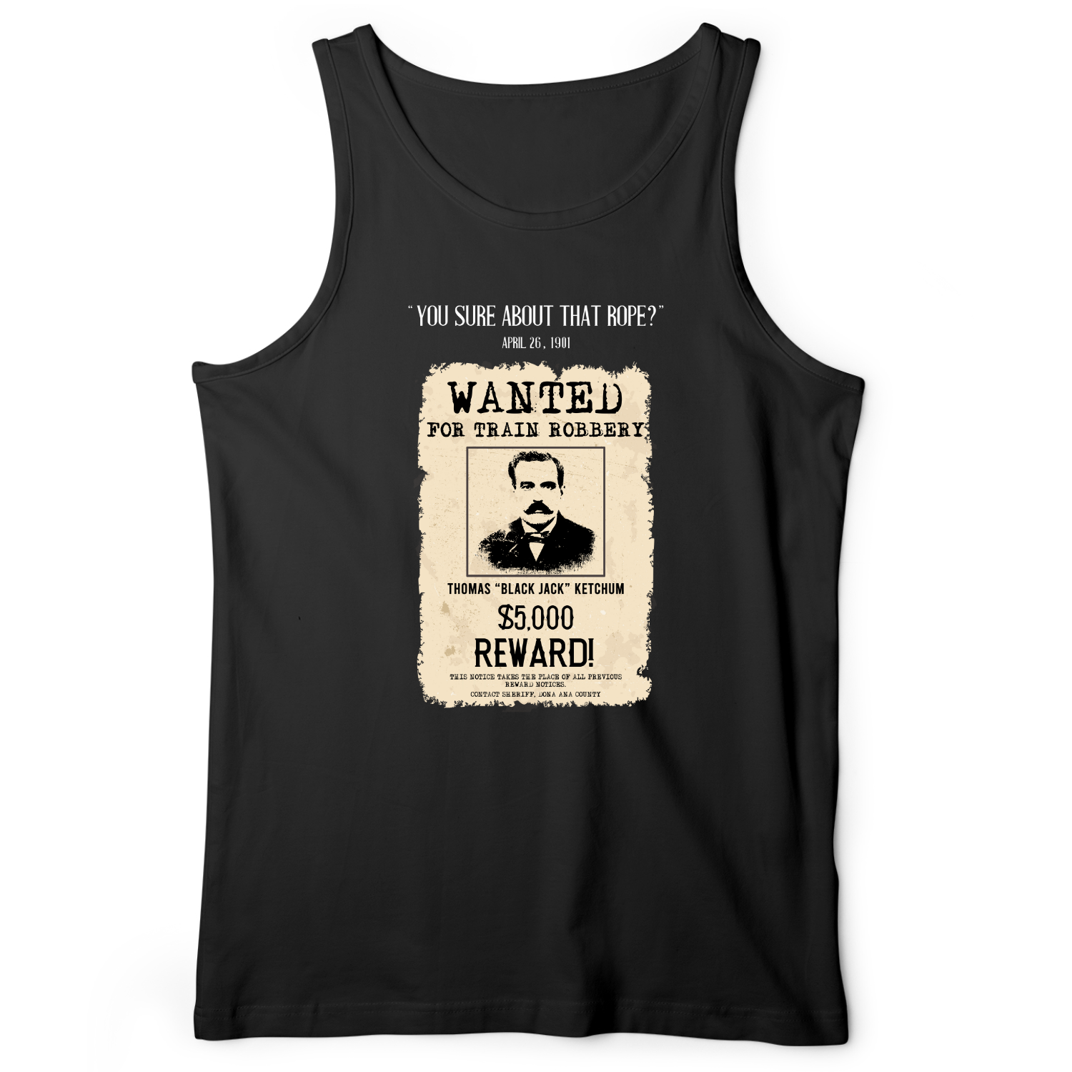 Black Jack Ketchum Tank Black / XS