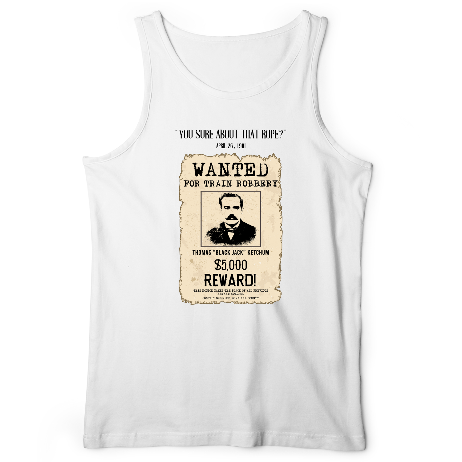 Black Jack Ketchum Tank White / XS