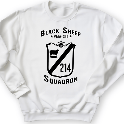 Black Sheep Crewneck White / S