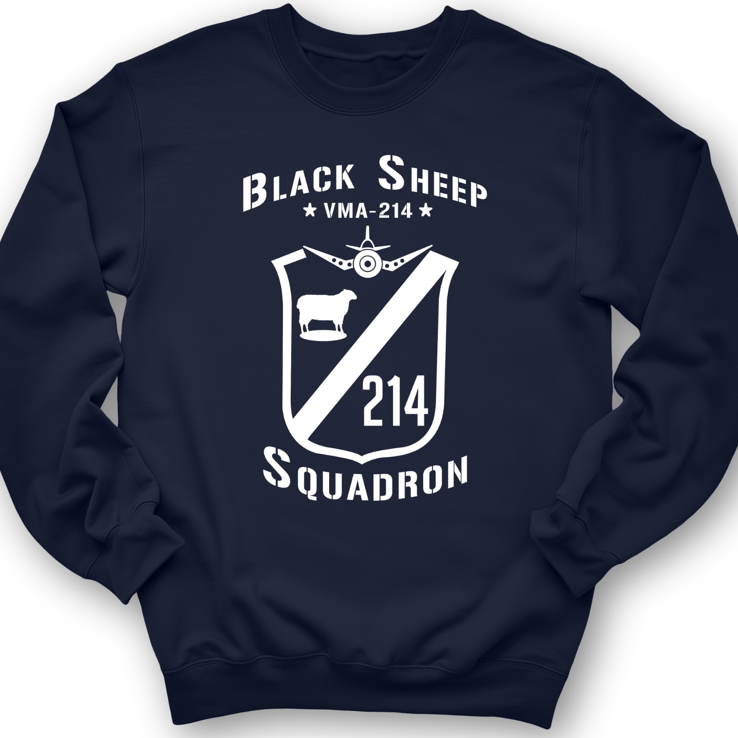 Black Sheep Crewneck Navy / S