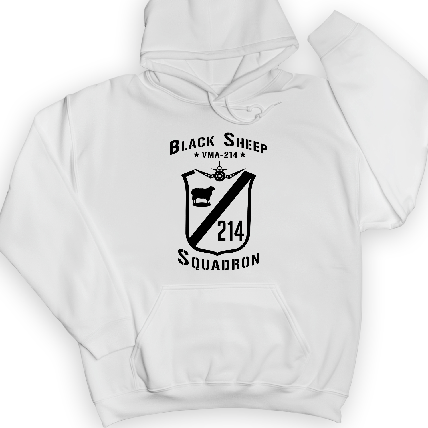 Black Sheep Hoodie White / S