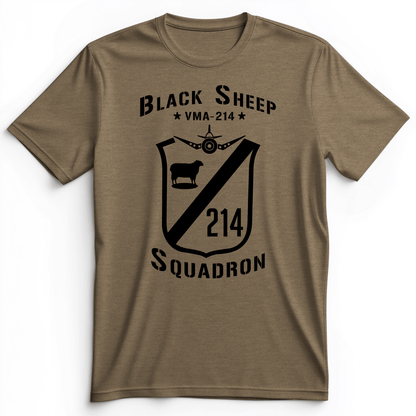 Black Sheep Premium Tee Heather Olive / S