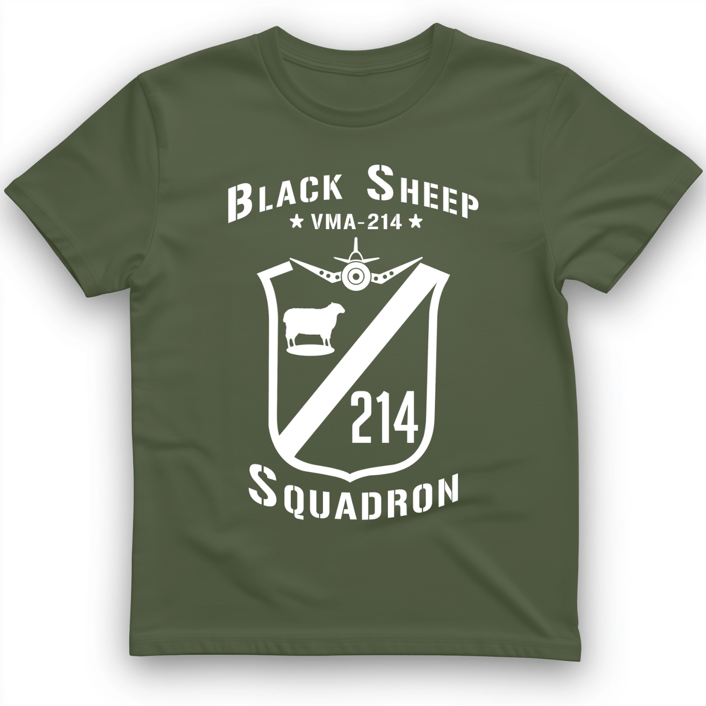 Black Sheep T-Shirt Military Green / S