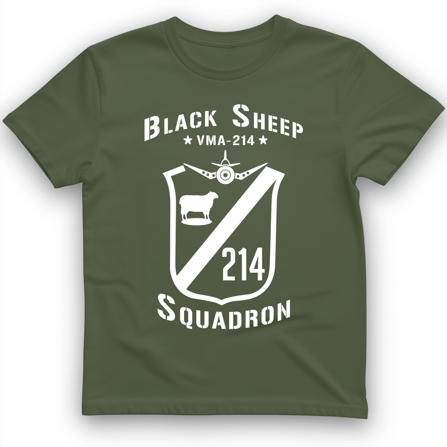 Black Sheep T-Shirt Military Green / S