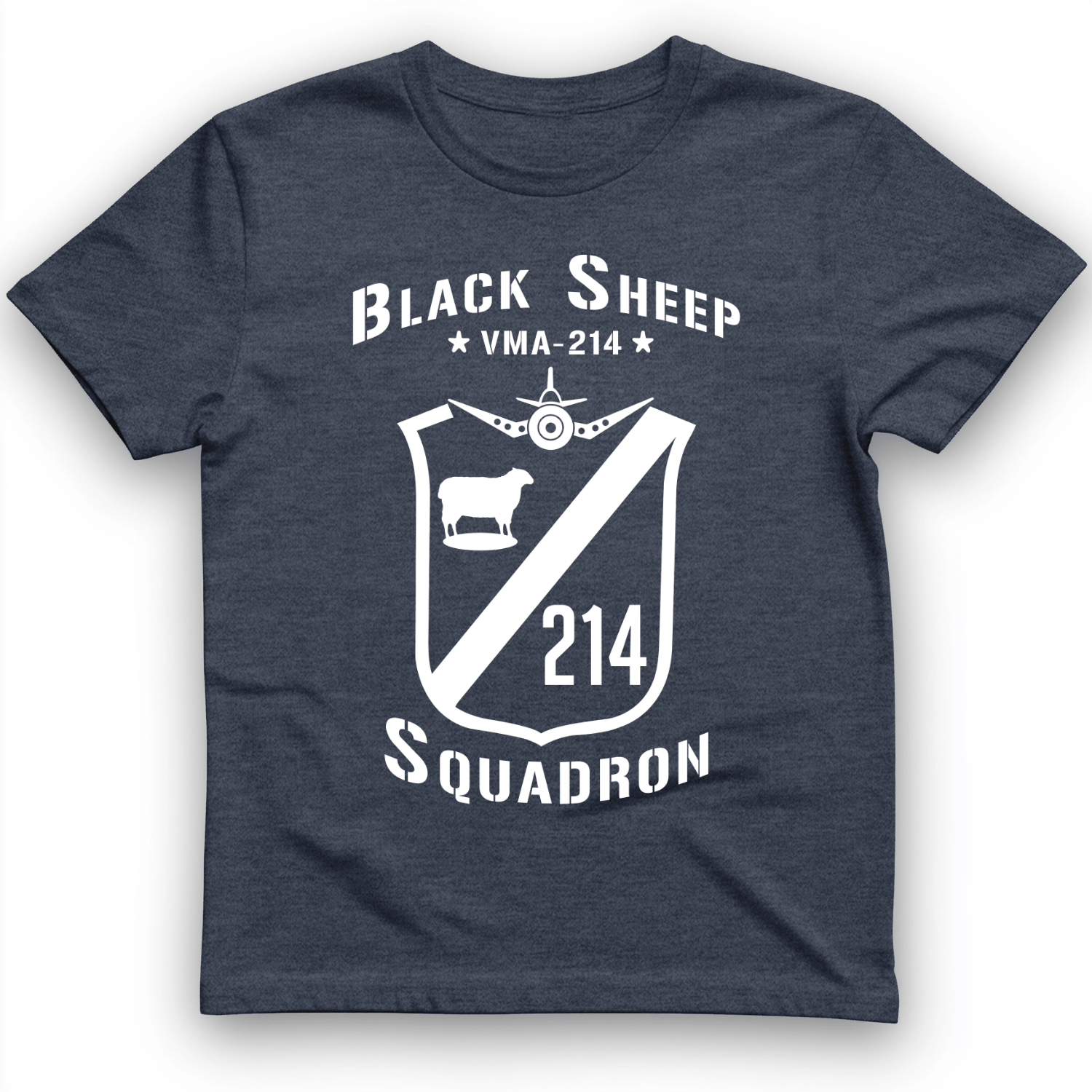 Black Sheep T-Shirt Heather Navy / S