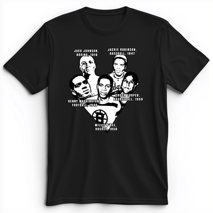 Black Sports Collage Premium Tee Black / S