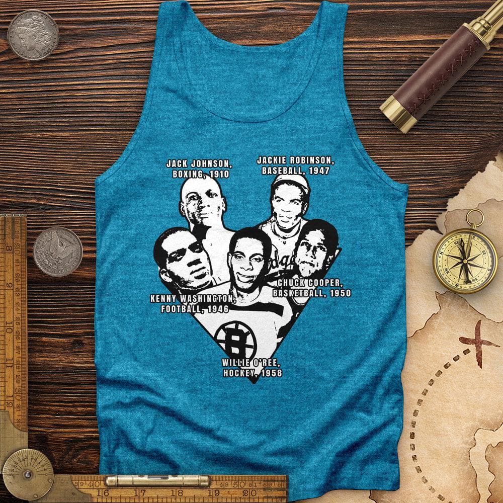 Black Sports Collage Tank