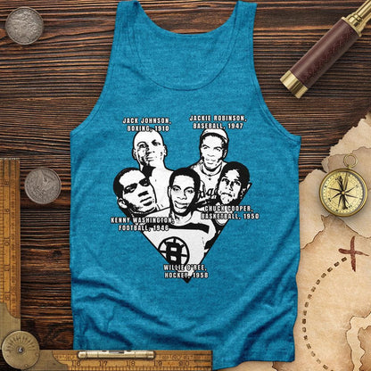 Black Sports Collage Tank