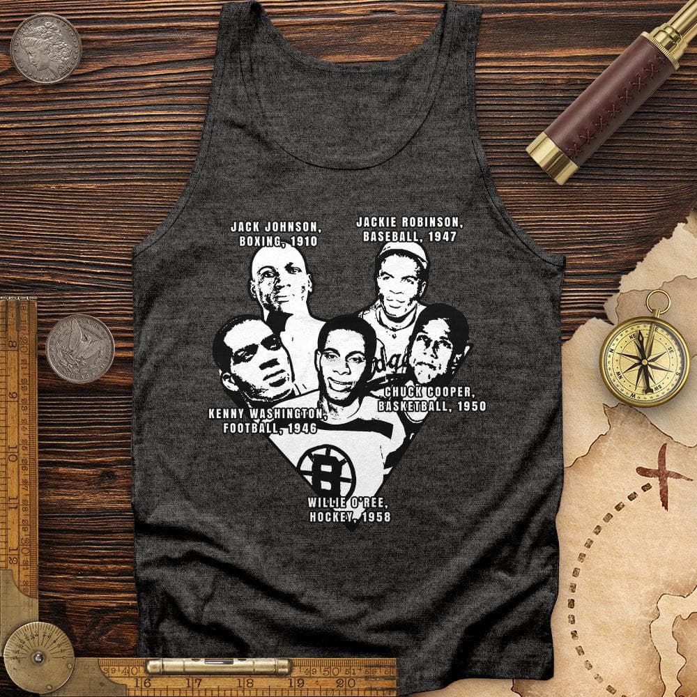 Black Sports Collage Tank