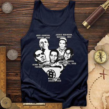 Black Sports Collage Tank