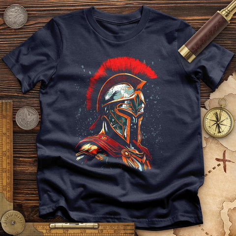 Bold Spartan T-Shirt Navy / S