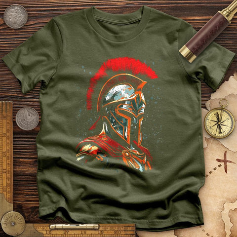 Bold Spartan T-Shirt Military Green / S