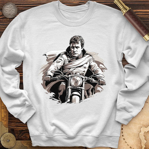 Bonaparte Motorcyle Crewneck White / S