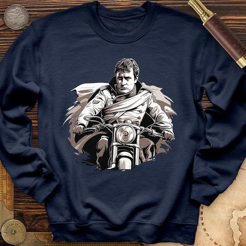 Bonaparte Motorcyle Crewneck Navy / S