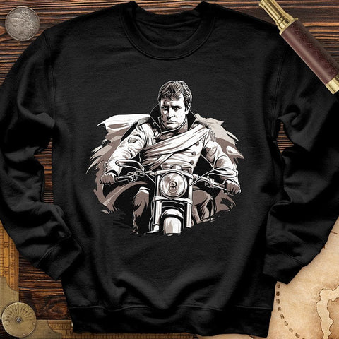 Bonaparte Motorcyle Crewneck Black / S