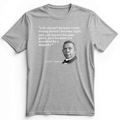 Booker T Washington Premium Tee Athletic Heather / S