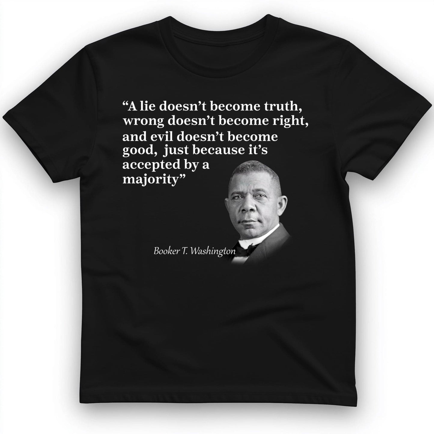 Booker T Washington T-Shirt Black / S