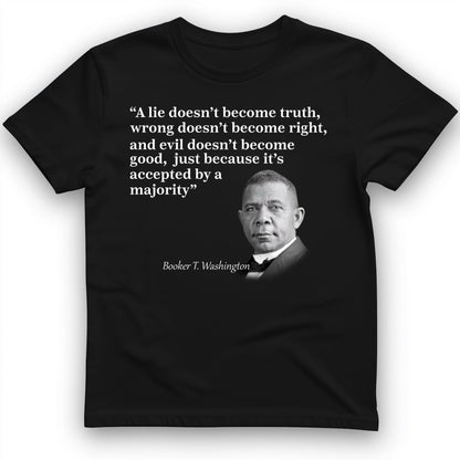 Booker T Washington T-Shirt Black / S
