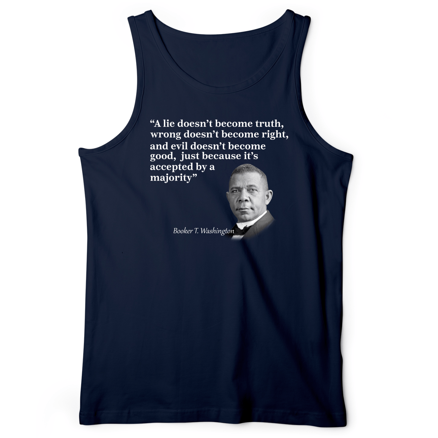Booker T Washington Tank Navy / XS