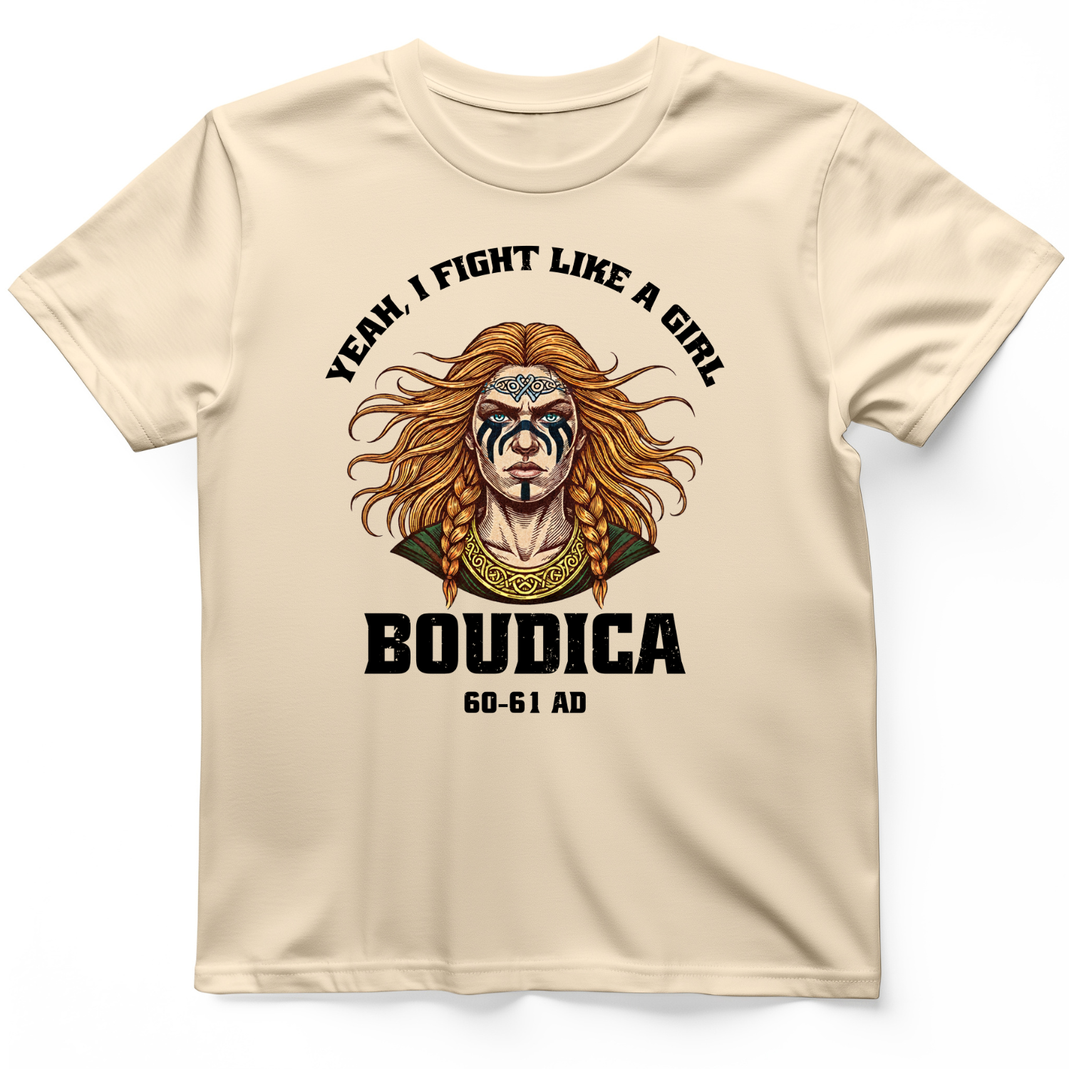 Boudica T-Shirt Natural / S