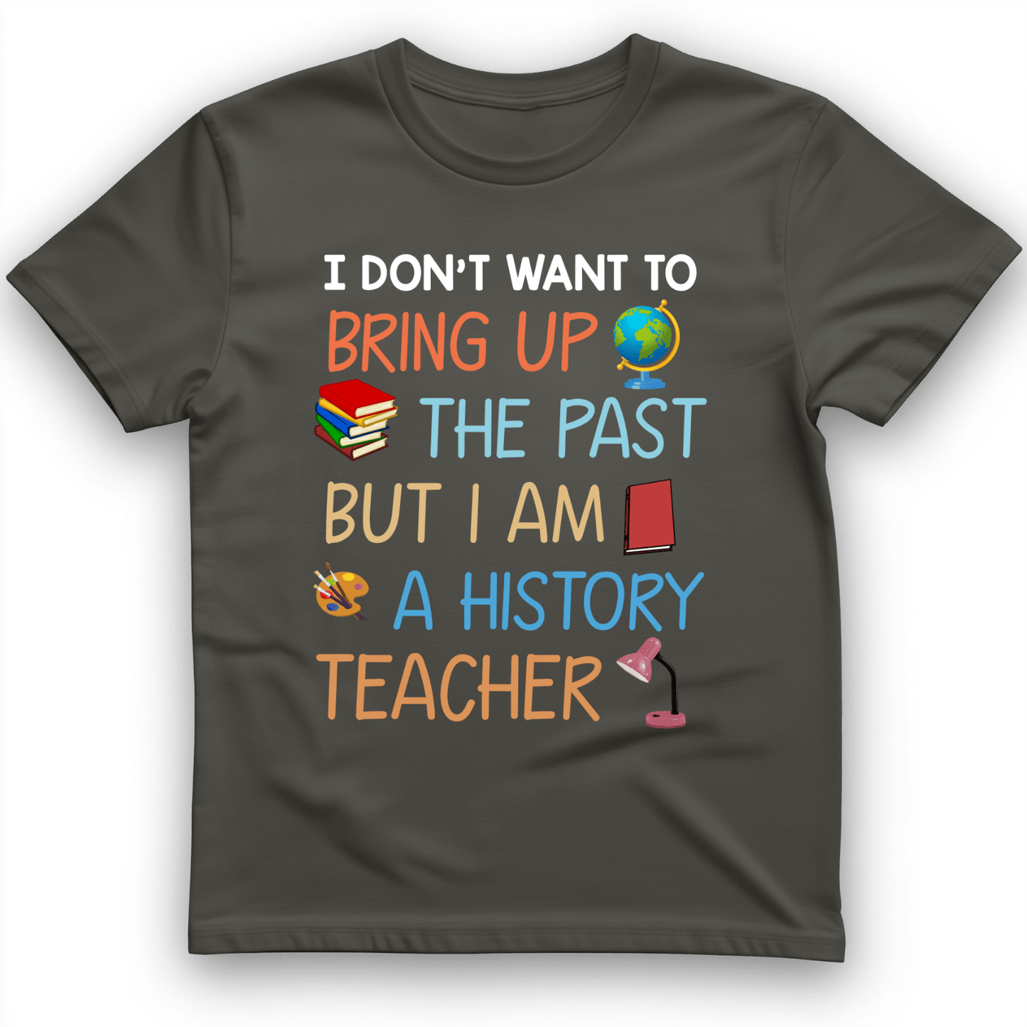 Bring Up the Past T-Shirt Charcoal / S