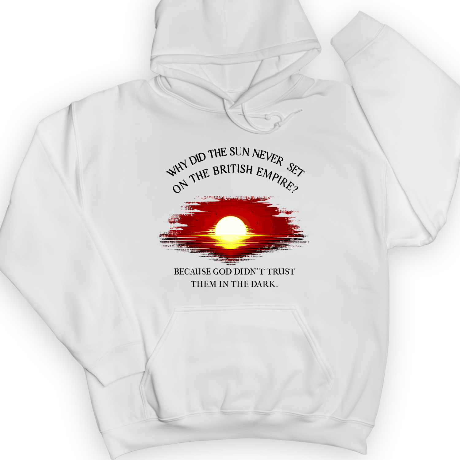 British Empire Hoodie White / S