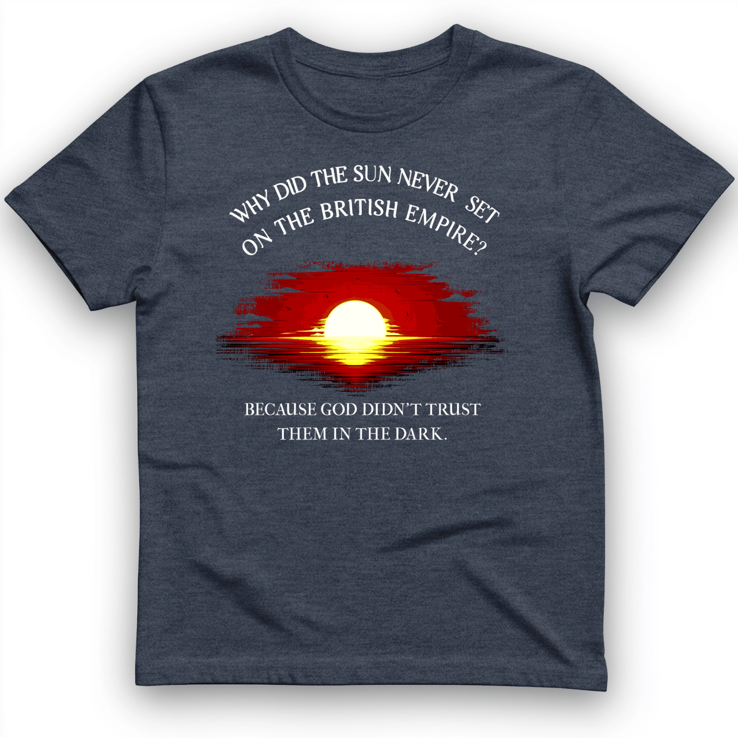 British Empire T-Shirt Heather Navy / S