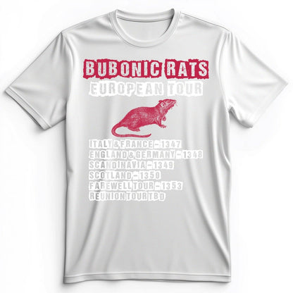 Bubonic Rats World Tour Premium Tee White / S