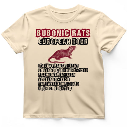 Bubonic Rats World Tour T-Shirt Natural / S