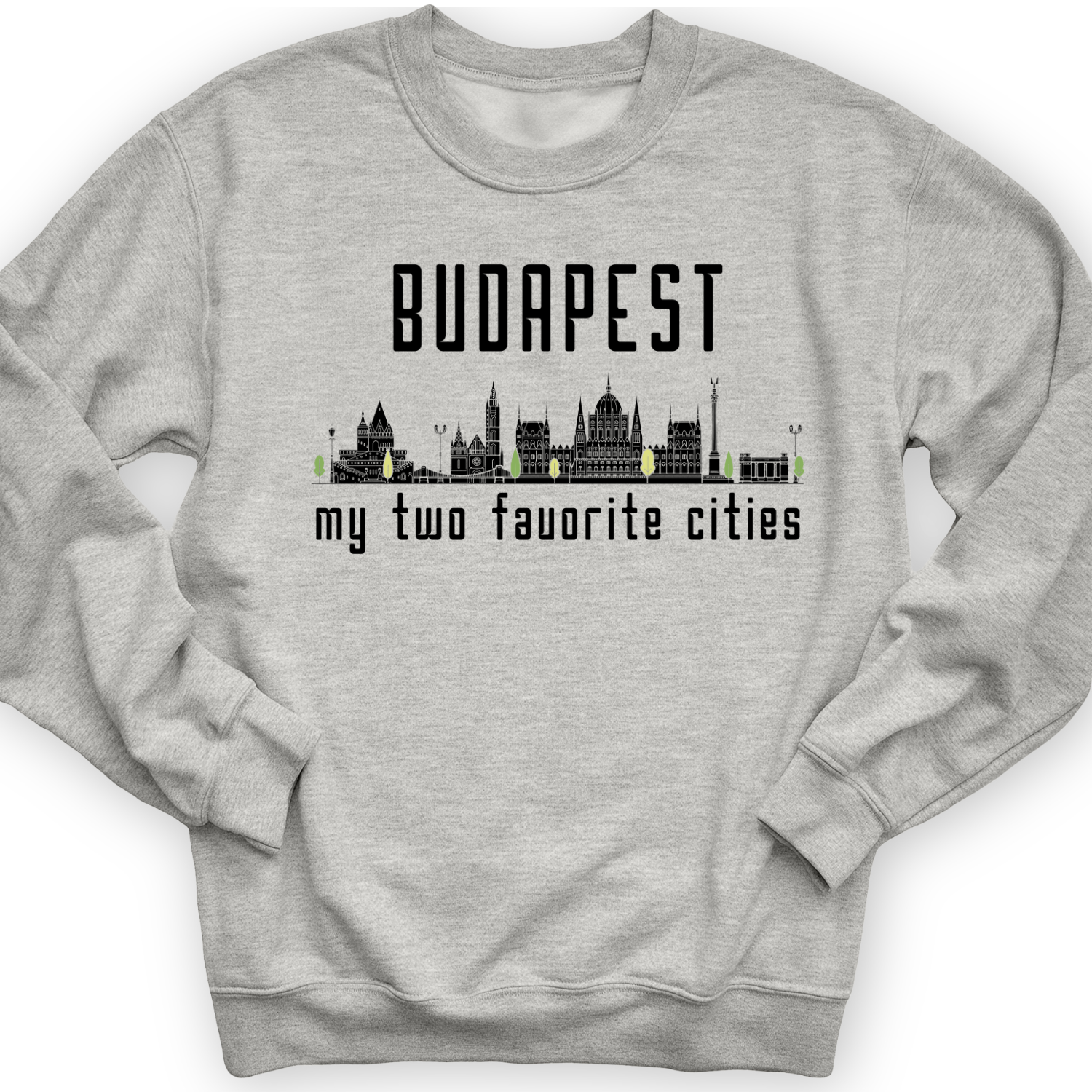 Budapest 2 Crewneck Sport Grey / S