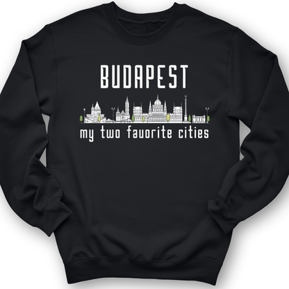 Budapest 2 Crewneck Black / S