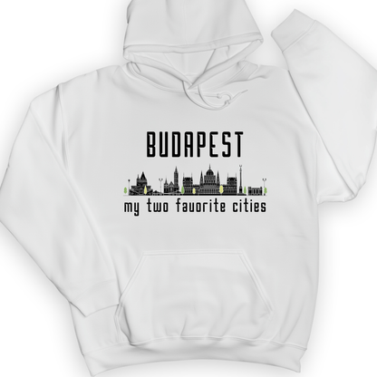 Budapest 2 Hoodie White / S