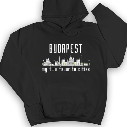 Budapest 2 Hoodie Black / S