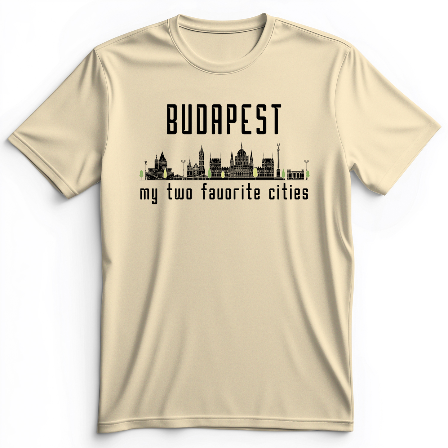 Budapest 2 Premium Tee Natural / S