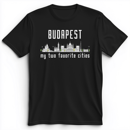 Budapest 2 Premium Tee Black / S