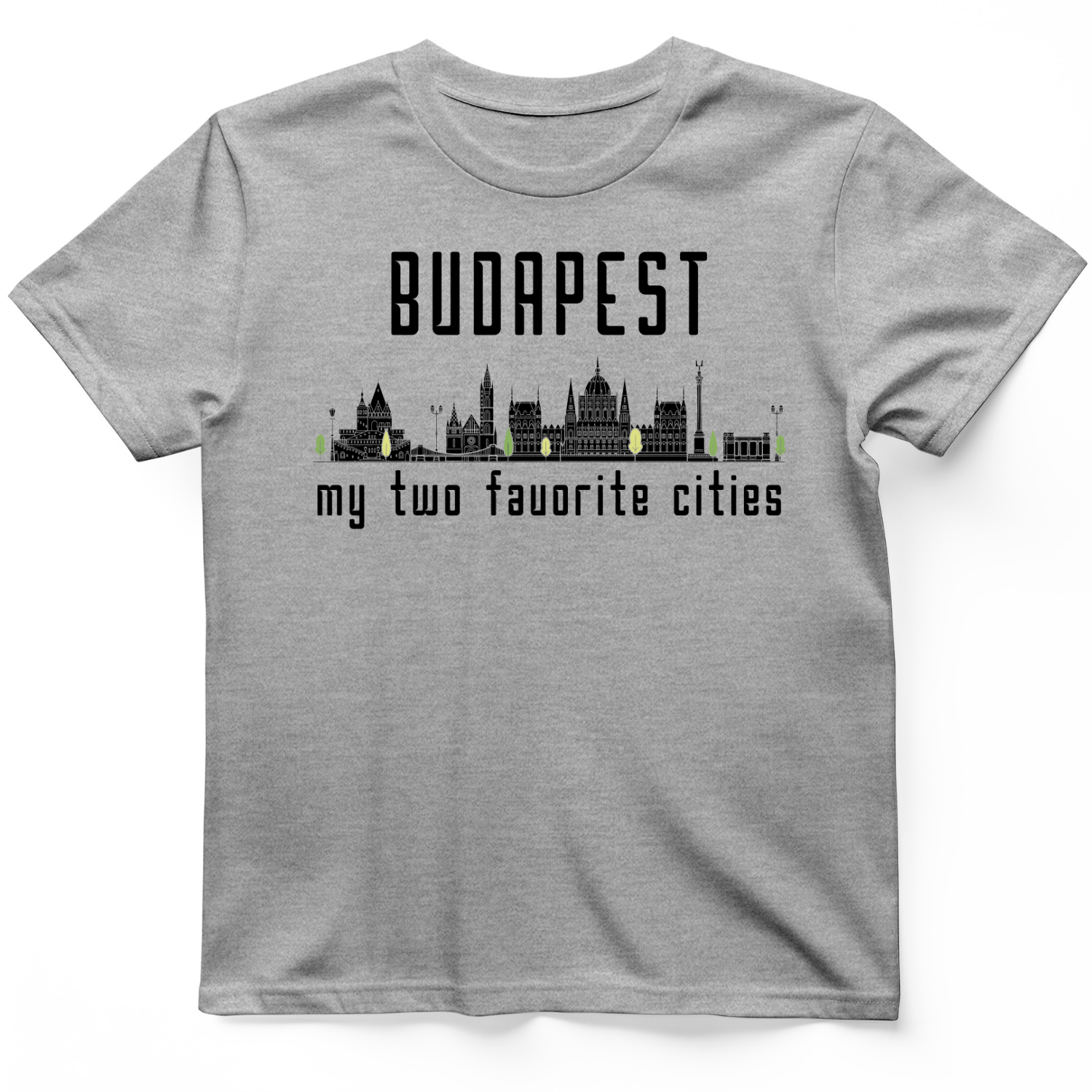 Budapest 2 T-Shirt Sport Grey / S