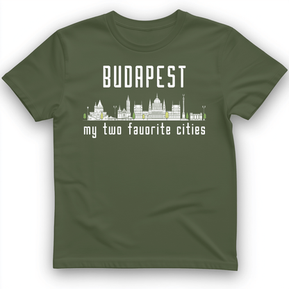 Budapest 2 T-Shirt Military Green / S