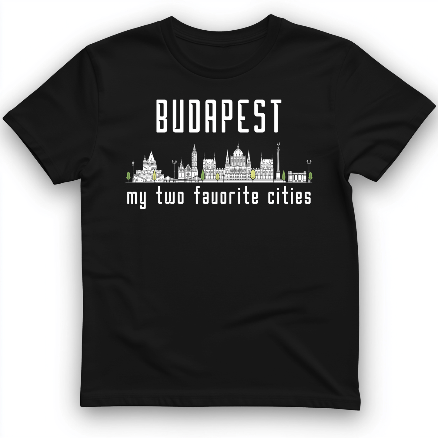 Budapest 2 T-Shirt Black / S