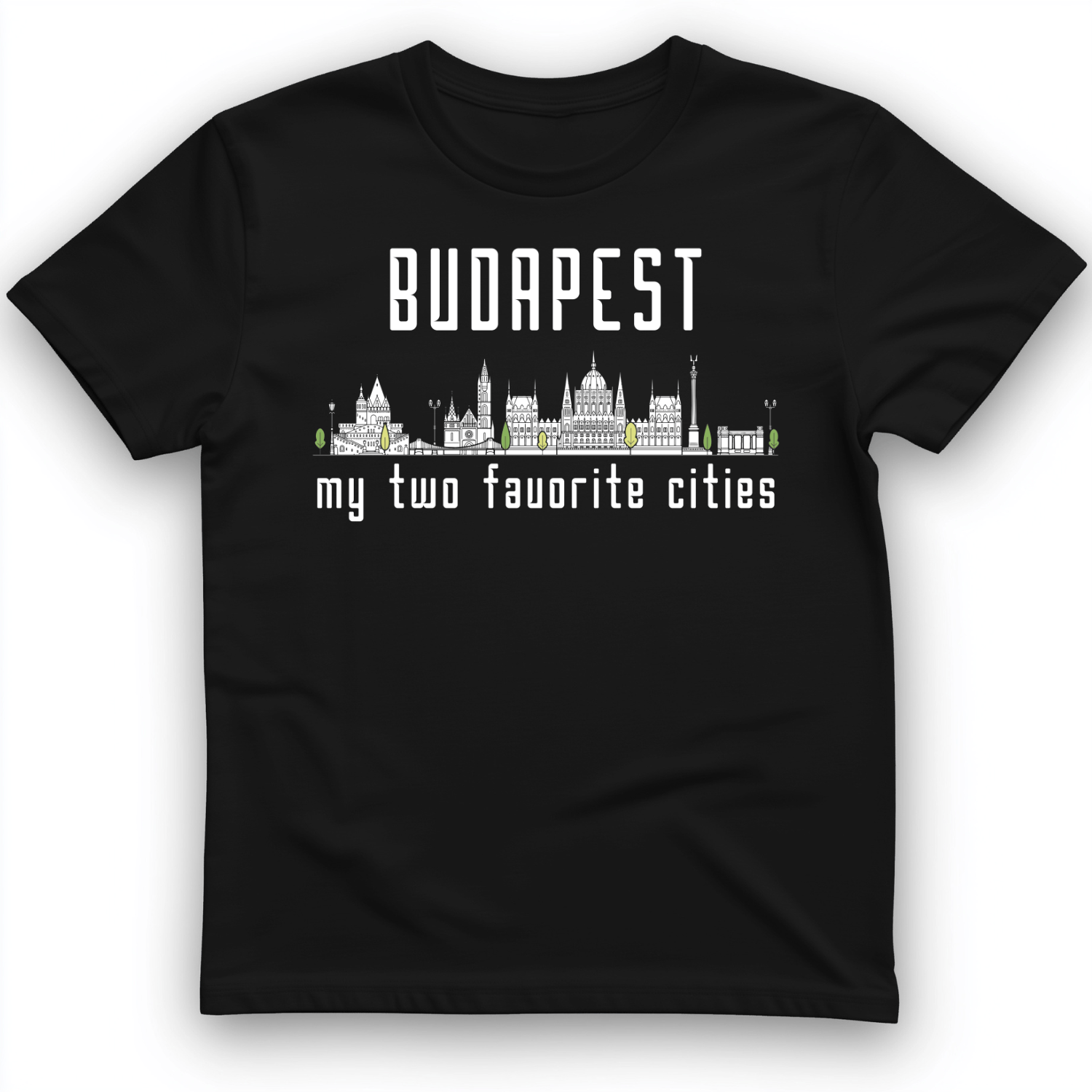 Budapest 2 T-Shirt Black / S