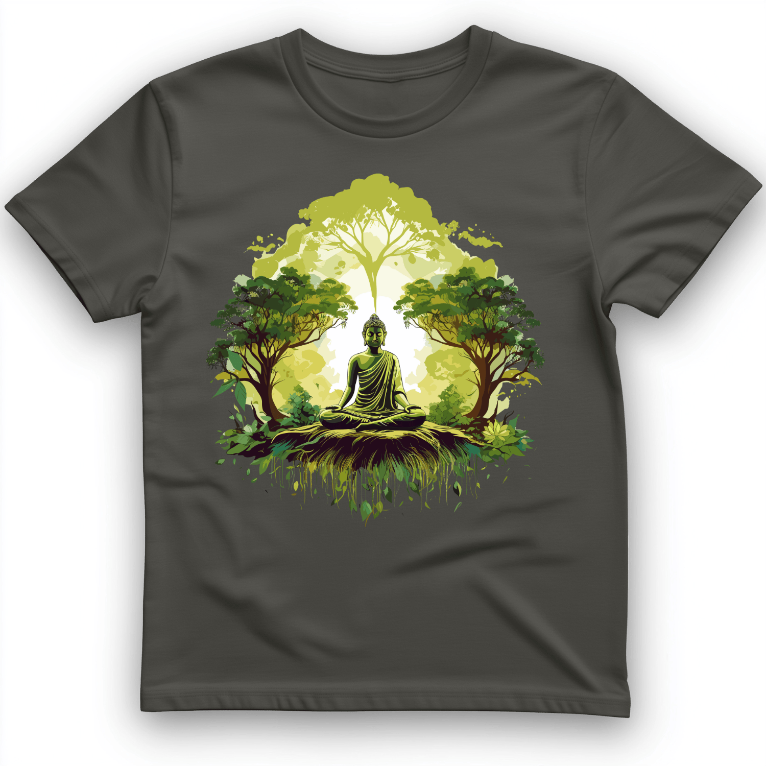 Buddha T-Shirt Charcoal / S