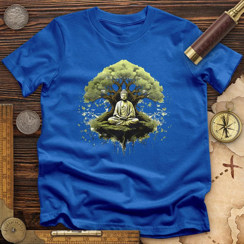 Buddha Tree T-Shirt Royal / S