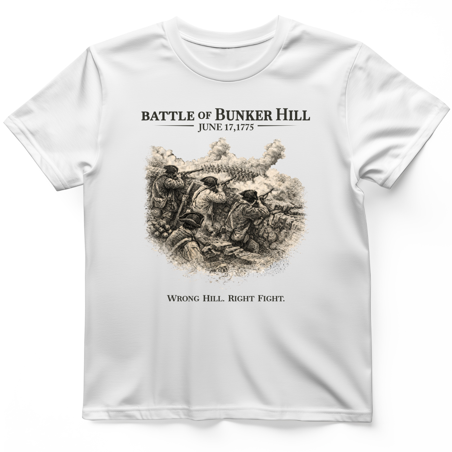 Bunker Hill T-Shirt White / S