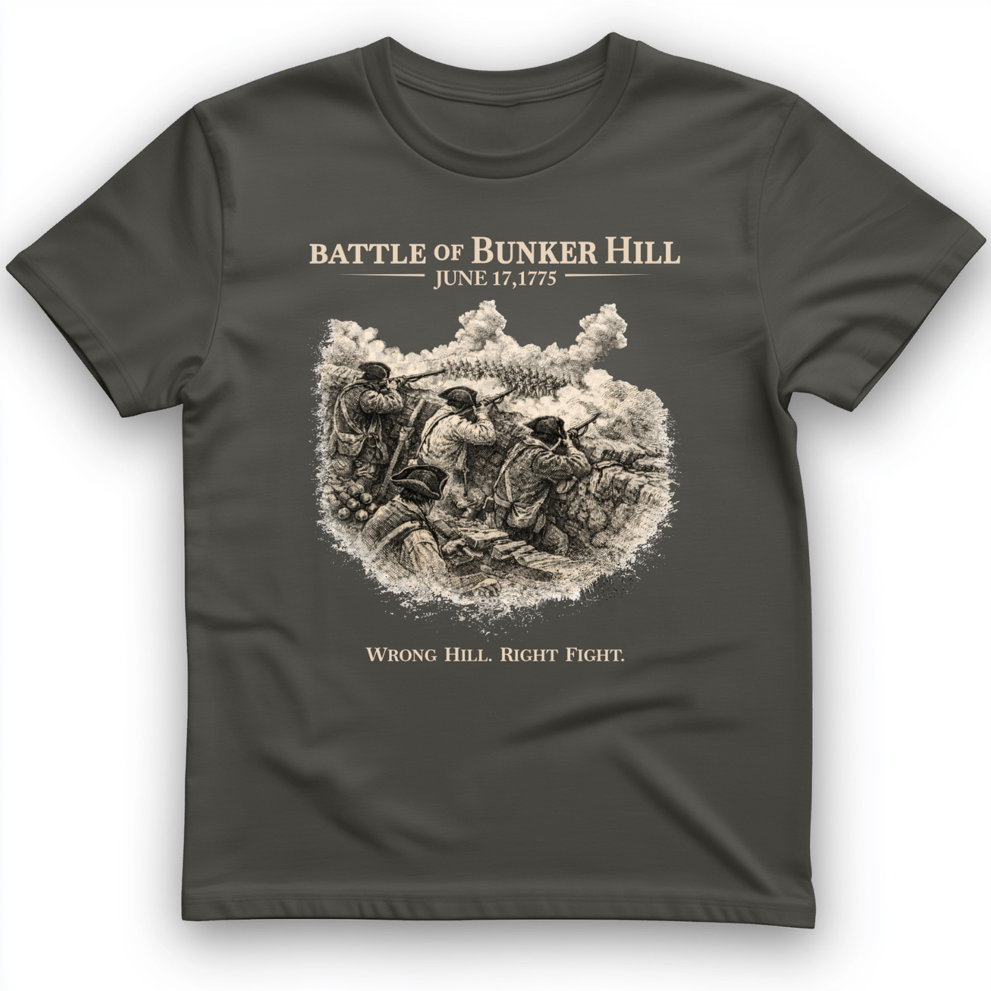 Bunker Hill T-Shirt Charcoal / S