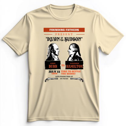 Burr vs Hamilton Premium Tee Natural / S