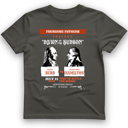 Burr vs Hamilton T-Shirt Charcoal / S