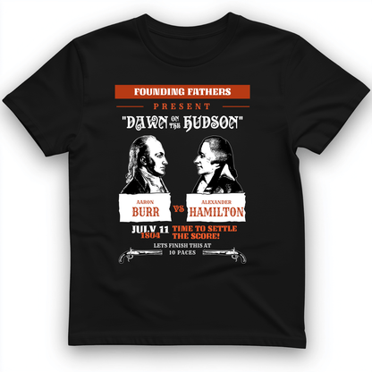 Burr vs Hamilton T-Shirt Black / S
